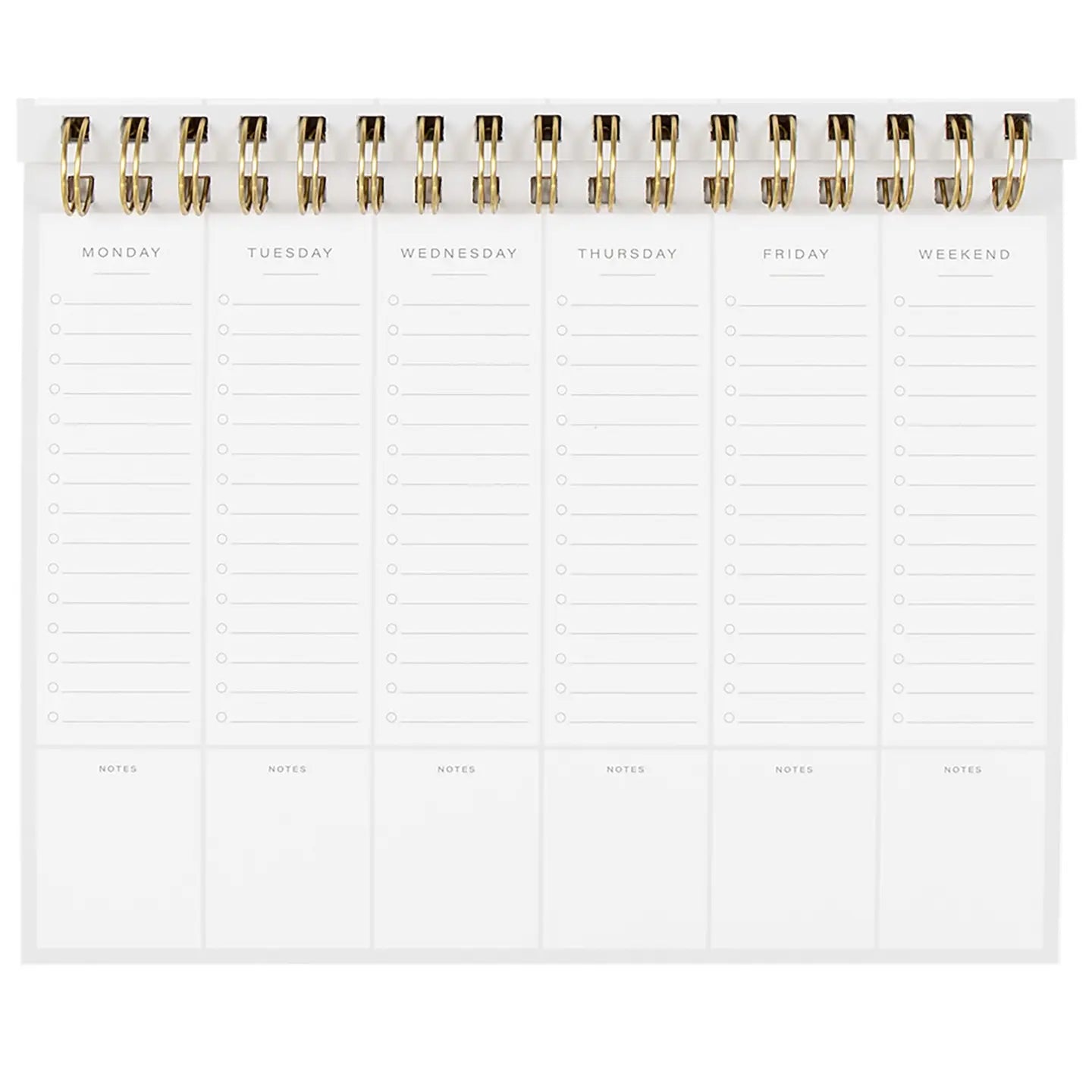 Spiral Weekly Planner