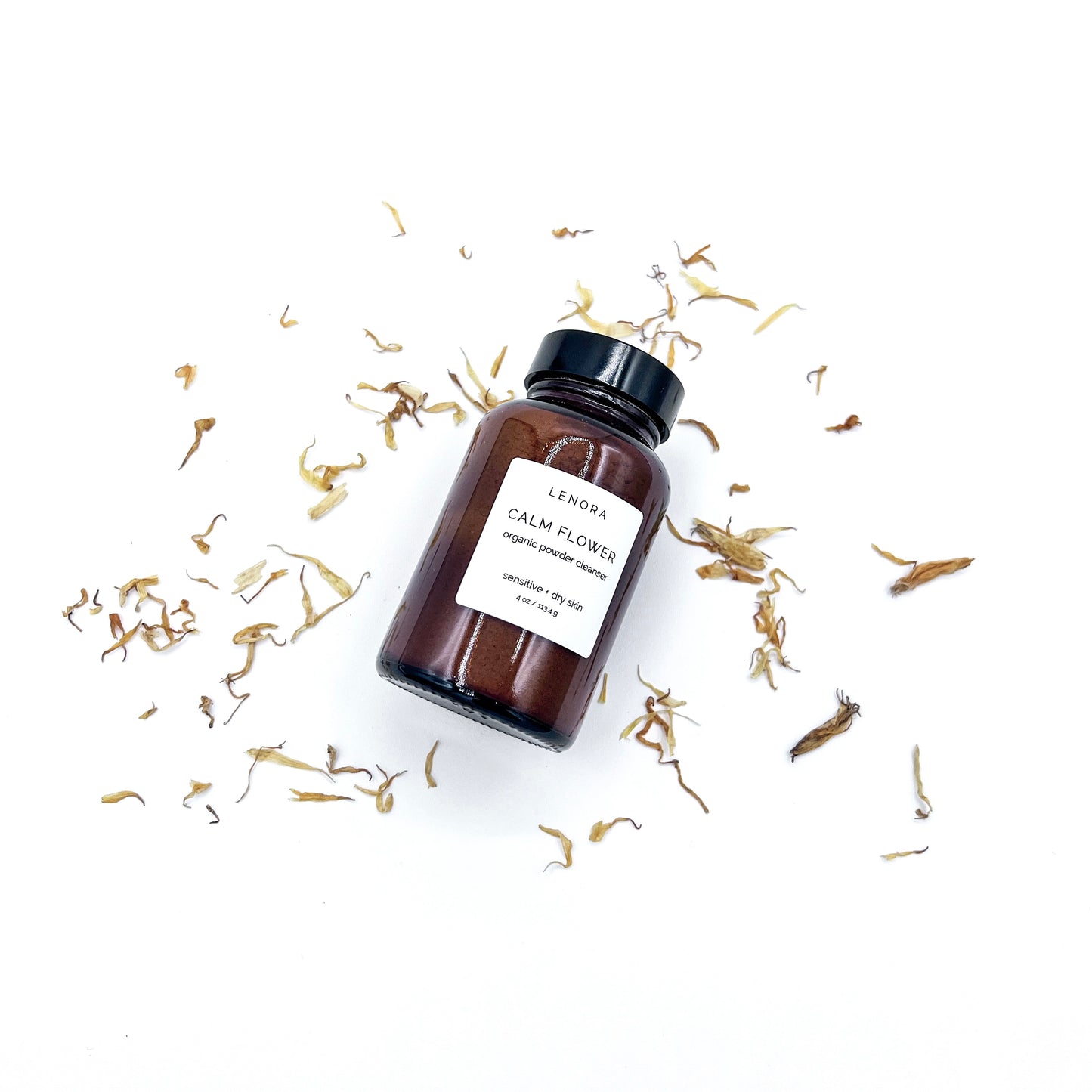 Organic Calm Flower Facial Cleanser