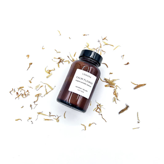 Organic Calm Flower Facial Cleanser
