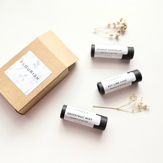 Organic Flourish Lip Collection