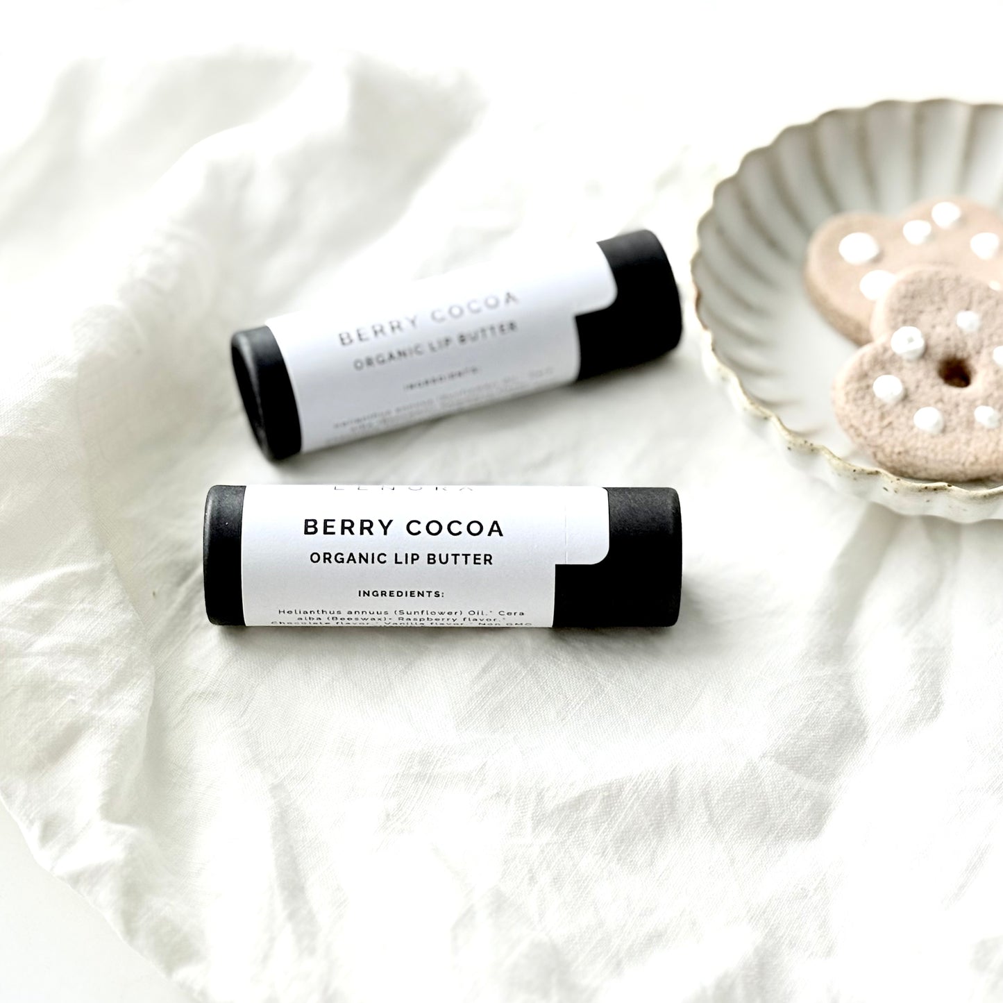 Organic Berry Cocoa Lip Butter - Limited Edition Valentine's Day