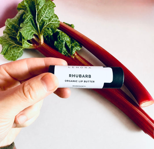 Organic Rhubarb Lip Butter - Limited Edition
