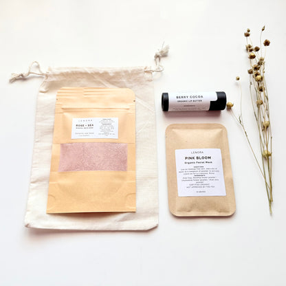 Organic Rose + Berry Gift