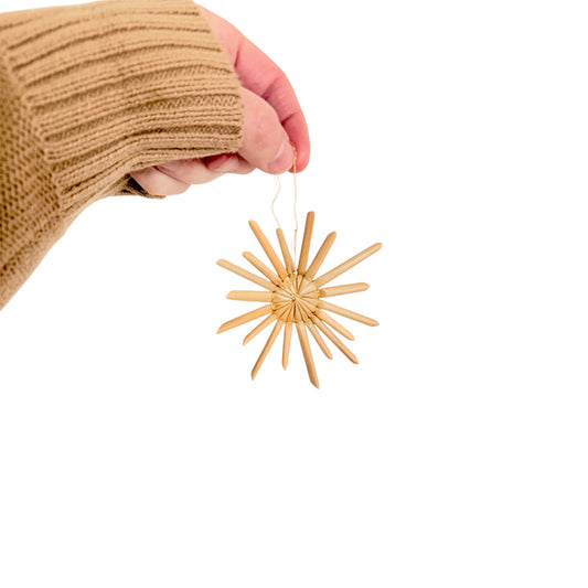 Scandinavian Snowflake Ornament
