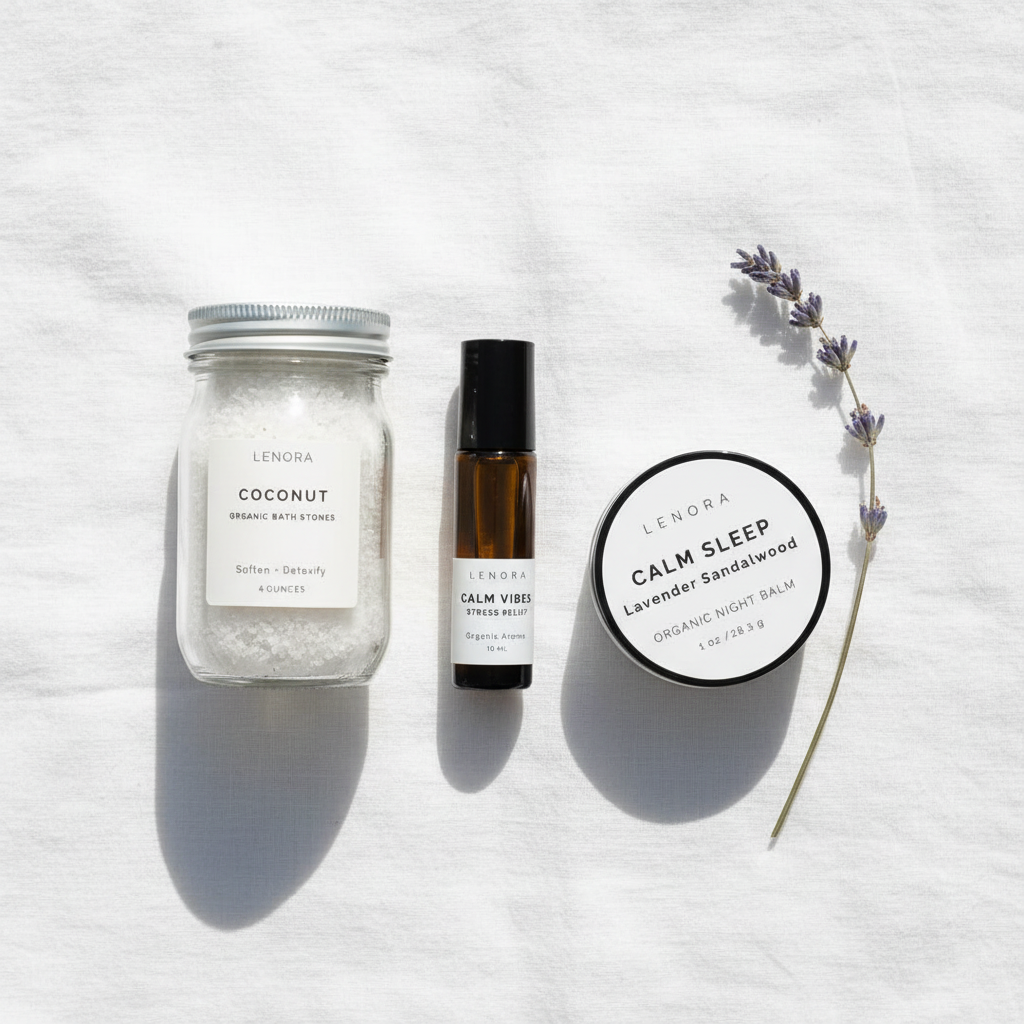 Calm Ritual - Spa Flatlay