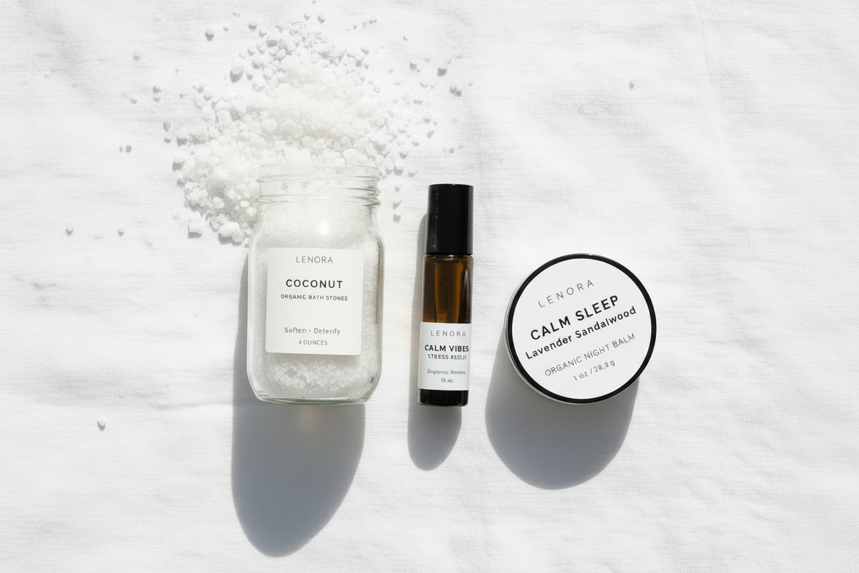 Lenora Bath Soak - No Cap, Salts Flowing